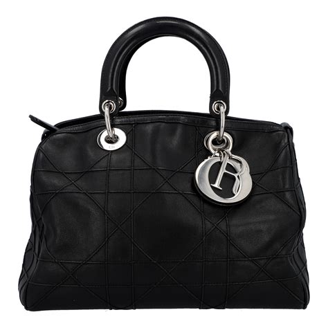 tasche schwarz dior|christian dior handtasche.